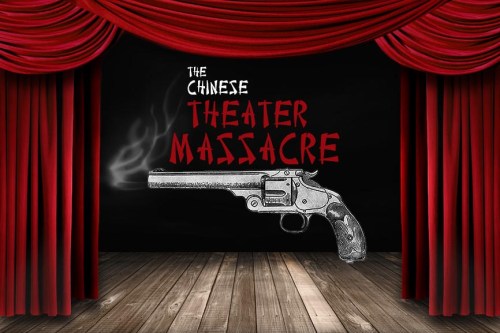 Bright Stage With Red Velvet Theater Curtains