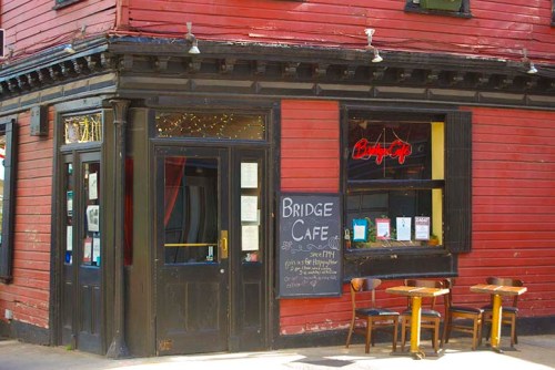 Bridge Cafe, 279 Water Street, Gallus Mag, River Pirates, South Street Seaport