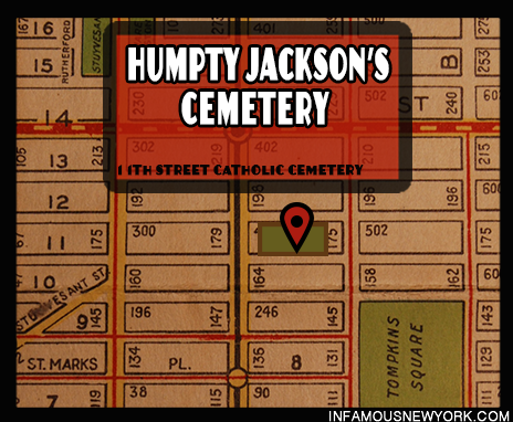 Thomas "Humpty" Jackson lead his turn-of-the-century gang from the 11th Street Catholic Cemetery. 