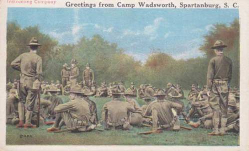 Monk-Eastman-Infantry-Traning-WWI-27th-Infantry-Division-Camp-Wadsworth