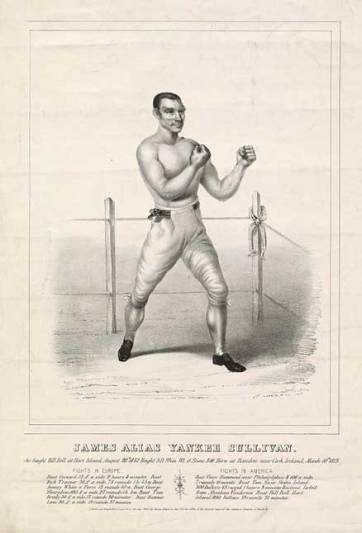 Yankee Sullivan, a close friend of Bill The Butcher Poole, boxed on Hart Island